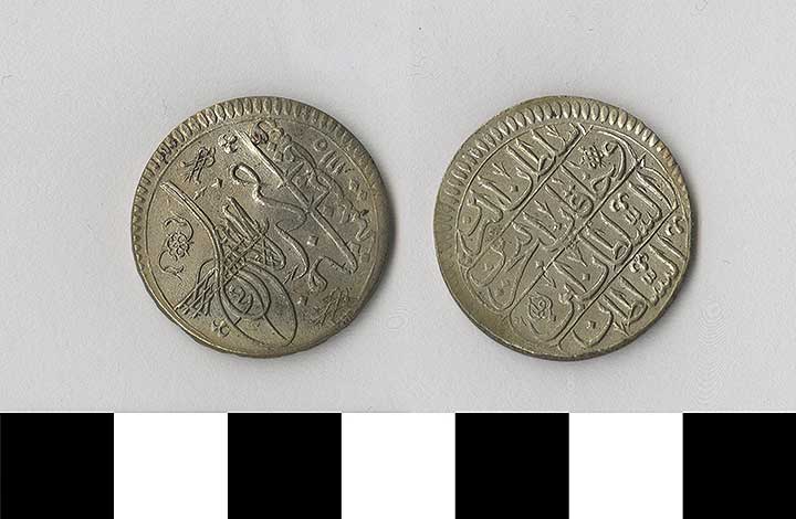 Thumbnail of Coin: Ottoman Empire, Yirmilik (1971.15.0686)