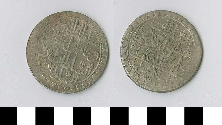 Thumbnail of Coin: Ottoman Empire, Two Zolta (1971.15.0728)