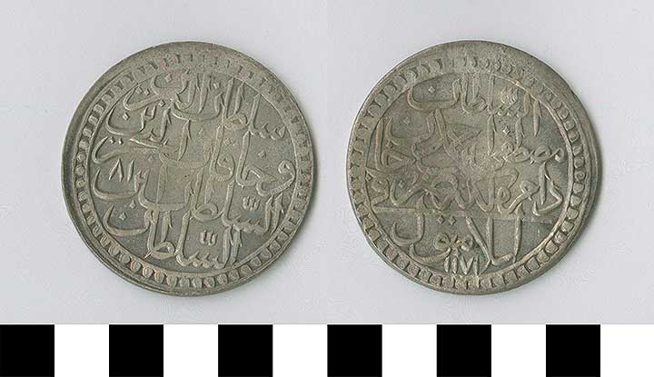 Thumbnail of Coin: Ottoman Empire, Two Zolta (1971.15.0736)