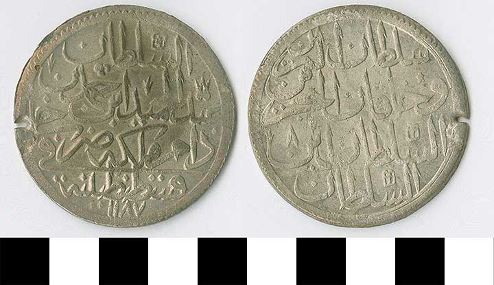 Thumbnail of Coin: Ottoman Empire, Two Zolta (1971.15.0755)