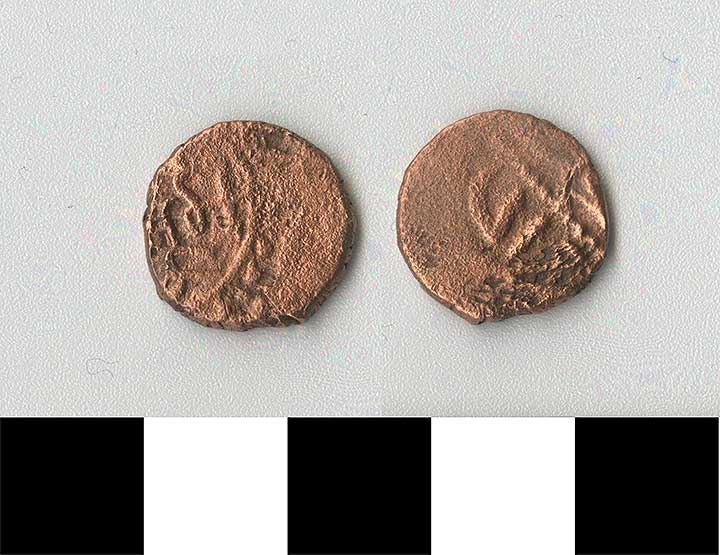 Thumbnail of Coin: Ottoman Empire, Copper Mangir (1971.15.0948)