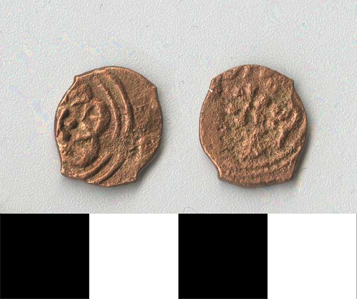 Thumbnail of Coin: Ottoman Empire, Copper Mangir (1971.15.0949)