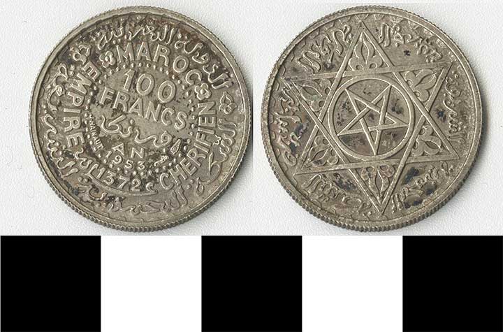 Thumbnail of Coin: Morocco, 10 Francs (1971.15.1081)