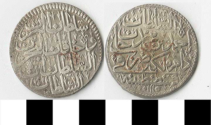 Thumbnail of Coin: Ottoman Empire, Silver Zolta (1971.15.1098)