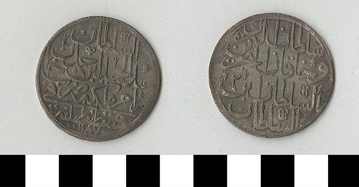 Thumbnail of Coin: Ottoman Empire, Silver Kurush (1971.15.1111)
