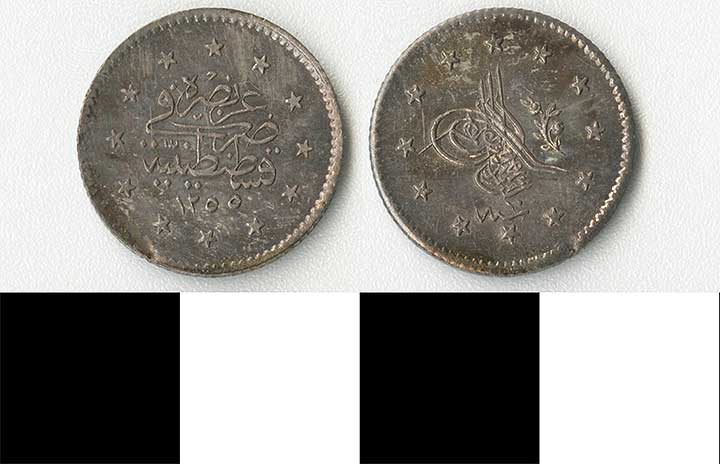 Thumbnail of Coin: Ottoman Empire, Silver Akche (1971.15.1481)