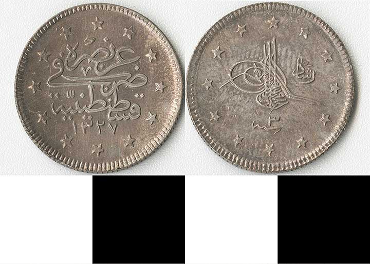 Thumbnail of Coin: Ottoman Empire, Belediye (1971.15.1572)