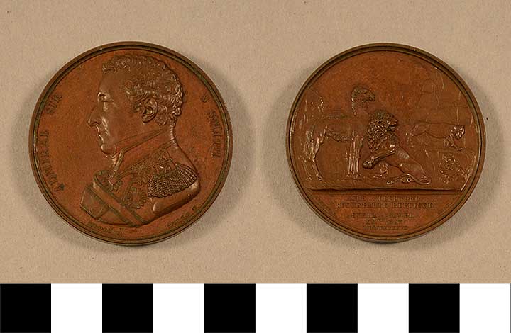 Thumbnail of Commemorative Medal: Smith, Defense of Acre 1799 (1971.15.2574)