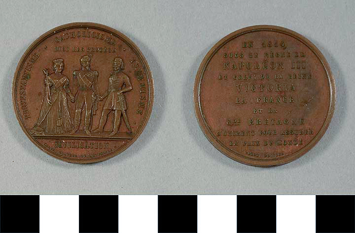 Thumbnail of Crimean Victory Medal (1971.15.2904)