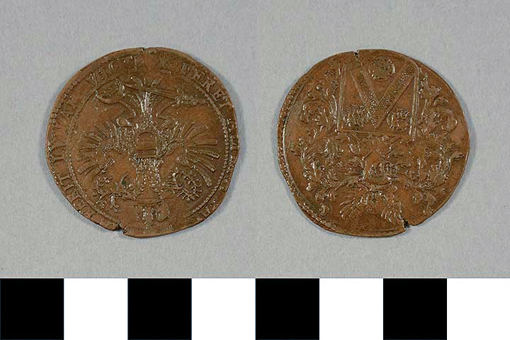 Thumbnail of Token: Jeton, Spanish Netherlands AE, Turkish War (1971.15.2908)