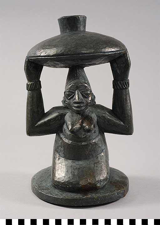 Thumbnail of Carving: Kneeling Female Figure (1972.07.0002)