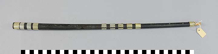 Thumbnail of Ceremonial Pipe: Stem and Mouth Piece (1974.02.0002B)