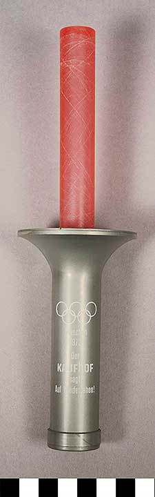 Thumbnail of Commemorative Torch for XX Summer Olympics in Munich (1977.01.0358)