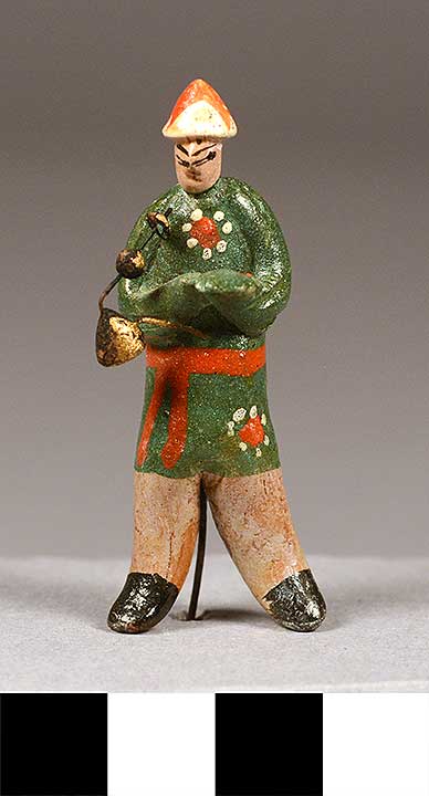 Thumbnail of Model of Wedding Procession: Musician (1990.04.0001AG)
