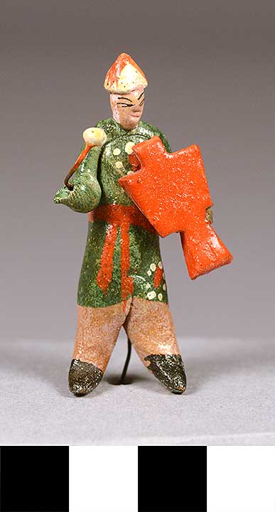 Thumbnail of Model of Wedding Procession: Figurine, Musician (1990.04.0001AM)