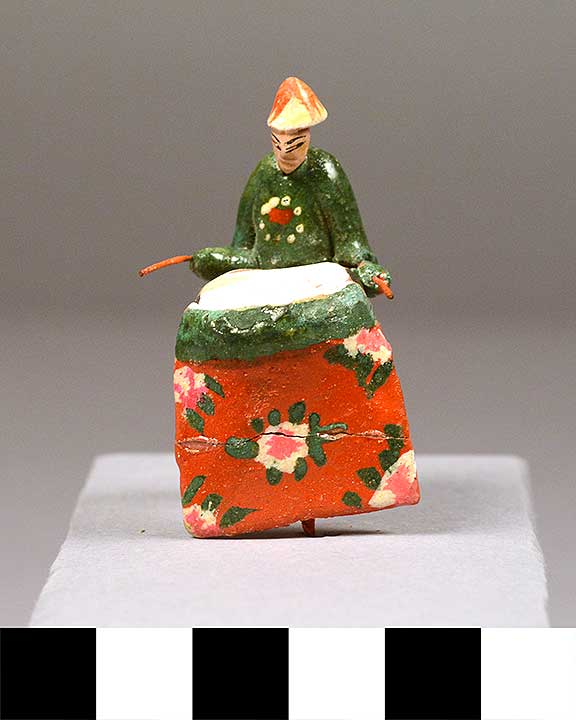 Thumbnail of Model of Wedding Procession: Drummer (1990.04.0001AP)