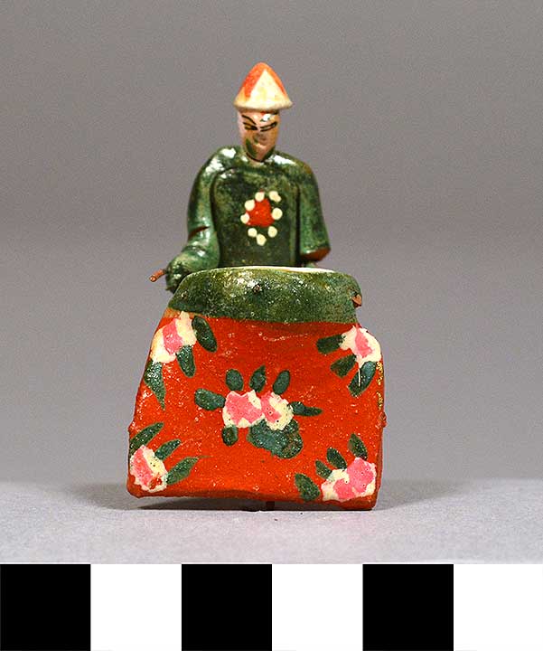 Thumbnail of Model of Wedding Procession: Drummer (1990.04.0001AQ)