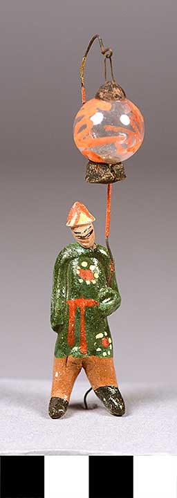 Thumbnail of Model of Wedding Procession: Lantern Bearer (1990.04.0001P)