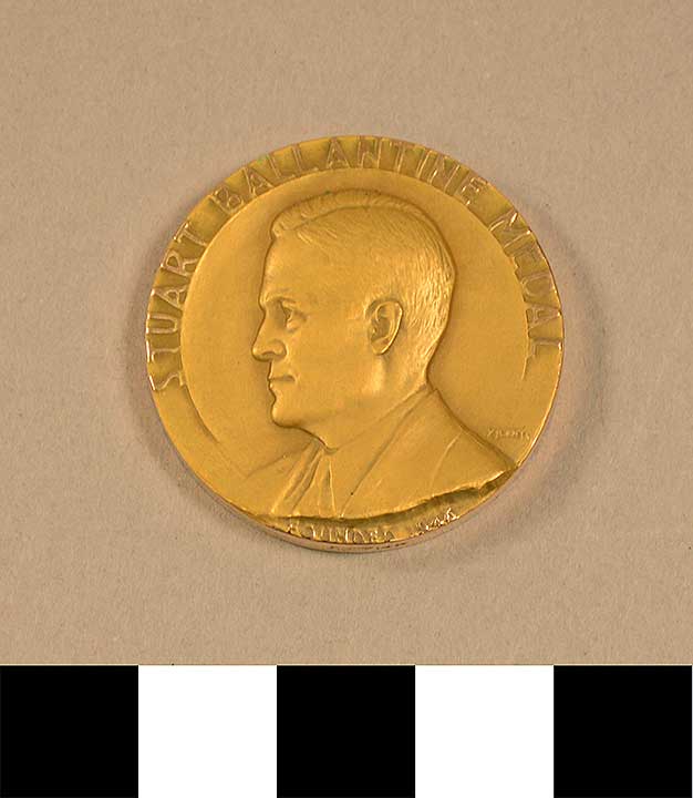 Thumbnail of Stuart Ballantine Medal of the Franklin Institute (1991.04.0001A)