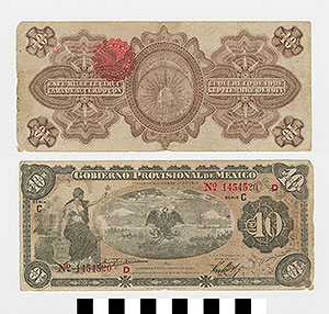 Thumbnail of Bank Note: Mexico, 10 Pesos (1992.23.1473)