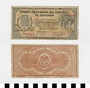 Thumbnail of Bank Note: Mexico, 50 Centavos (1992.23.1480)