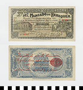 Thumbnail of Bank Note: Mexico, 20 Pesos (1992.23.1483)