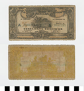 Thumbnail of Bank Note: Mexico, 50 Centavos (1992.23.1487)