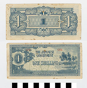 Thumbnail of Bank Note: Japanese Government Issue Oceanic, 1 Shilling (1992.23.1577)