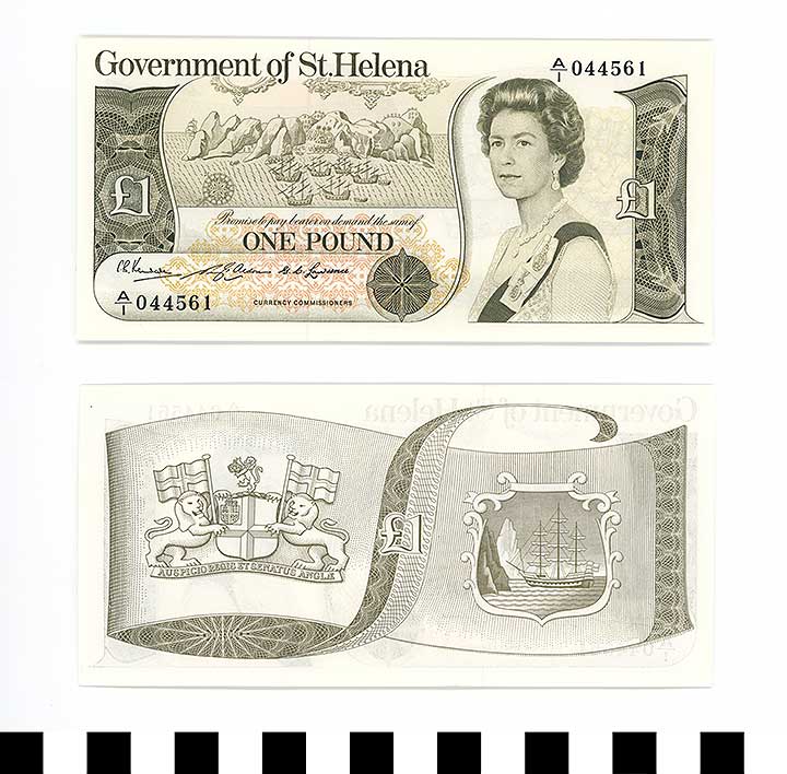 Thumbnail of Bank Note: British Territory of St. Helena, 1 Pound (1992.23.2047)