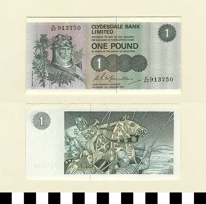 Thumbnail of Scotland Bank Note: 1 Pound (1992.23.2067)