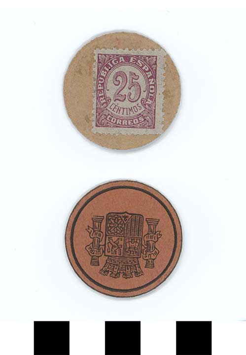 Thumbnail of Bank Note: Republic of Spain, 25 Centimos (1992.23.2121)