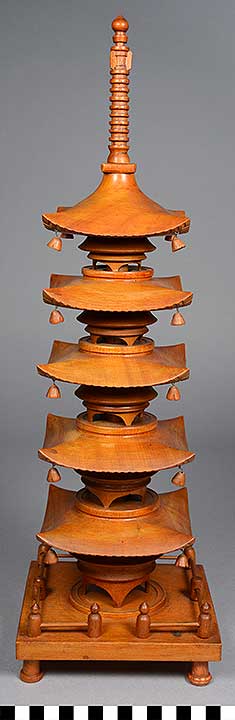 Thumbnail of Model of a Pagoda  ()