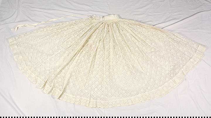 Thumbnail of Wedding Dress: Skirt (1996.18.0001B)