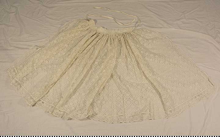 Thumbnail of Wedding Dress: Apron (1996.18.0001C)