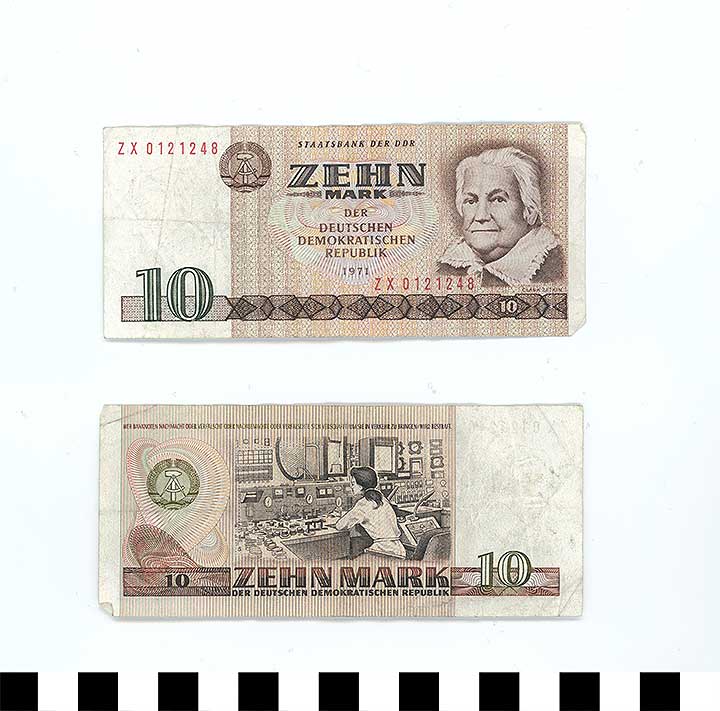 Thumbnail of Bank Note: Germany, 10 Marks (1998.03.0737)