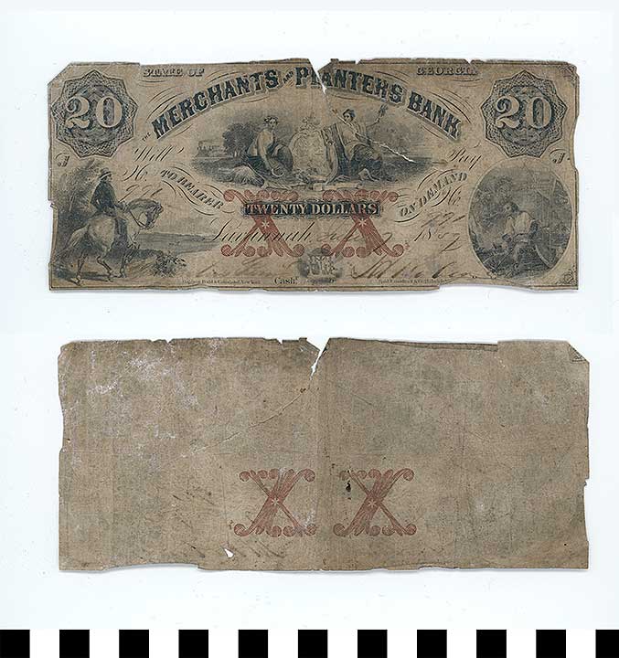Thumbnail of Bank Note: Pre-Civil War US paper currency (1998.19.4058)