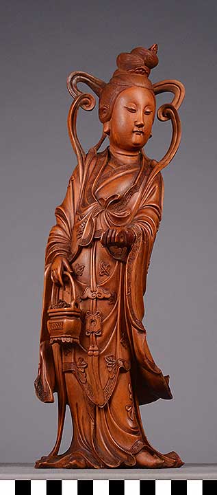 Thumbnail of Carving: Guanyin (Kannon, Kuanyin, Avalokiteshvara) (1999.13.0003)