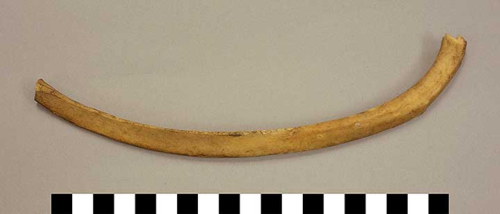 Thumbnail of Spirit Figure with Mask: Bone Fragment (2004.17.0275B)