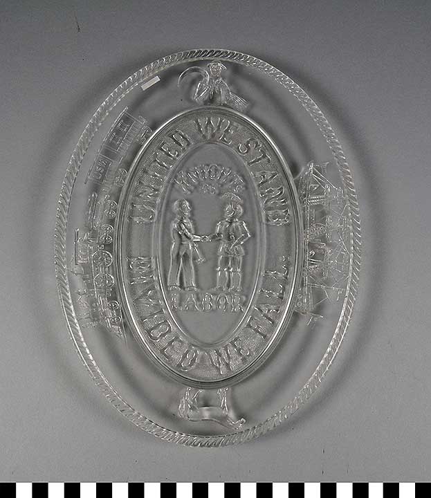 Thumbnail of Commemorative Platter: Knights of Labor (2017.06.0043)
