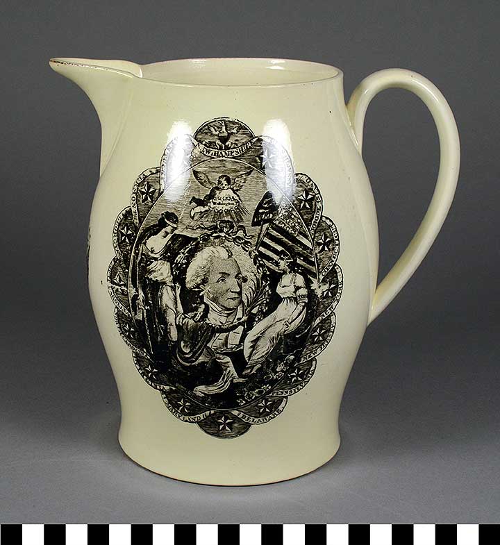 Thumbnail of Liverpool Cream Ware Pitcher (2017.06.0049)