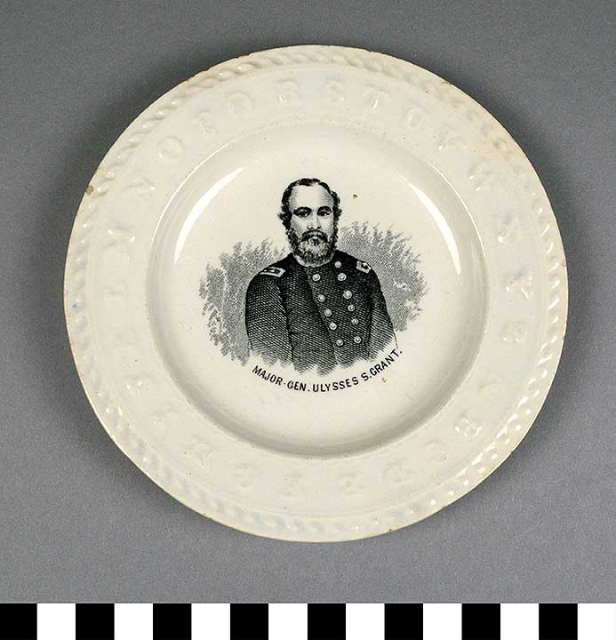 Thumbnail of Alphabet Plate (2017.06.0084)