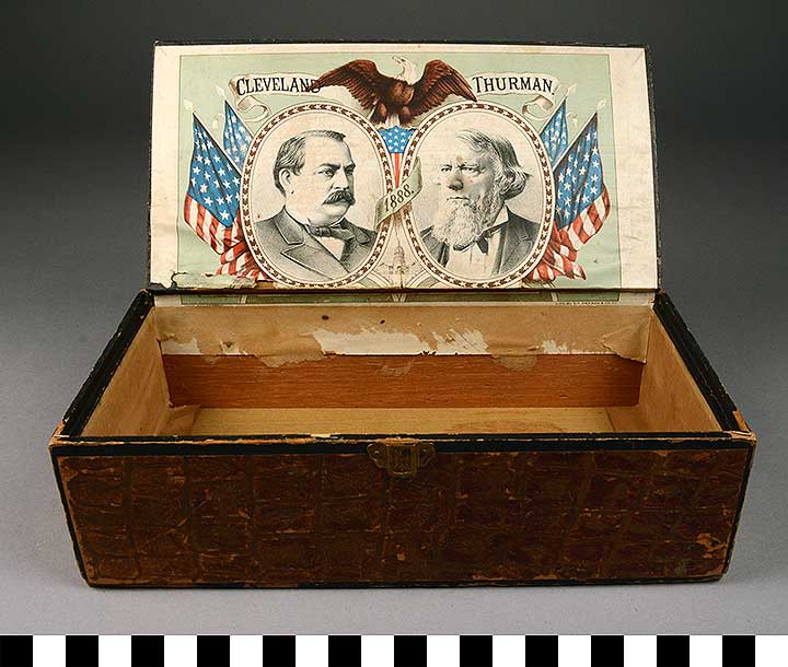 Thumbnail of Cigar Box: Cleveland-Thurman (2017.06.0106A)