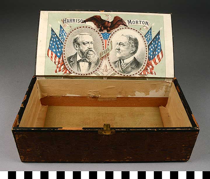 Thumbnail of Cigar Box: Harrison-Morton (2017.06.0106B)