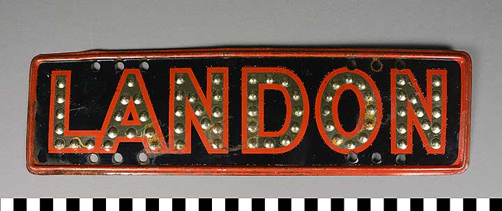 Thumbnail of License Plate Attachment (2017.06.0217)