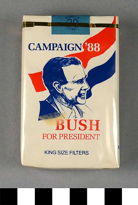 Thumbnail of Cigarette Pack: Bush (2017.06.0231)