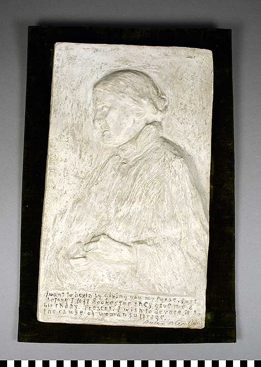 Thumbnail of Plaque: Susan B. Anthony (2017.06.0264)
