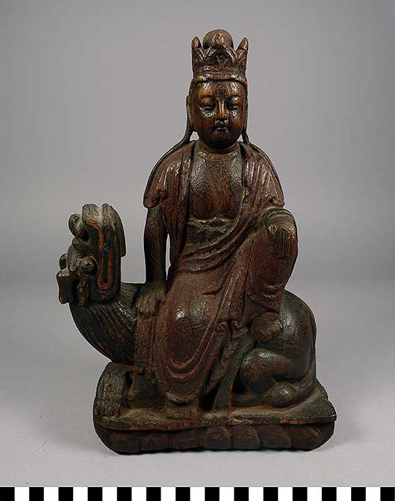 Thumbnail of Carving: Manjusri (2018.08.0002)