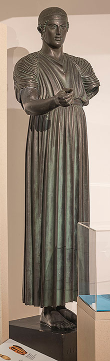 Thumbnail of Plaster Cast: Charioteer of Delphi (1912.02.0006)