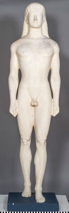 Thumbnail of Plaster Cast of Greek Statue: Kouros of Tenea ()