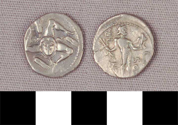 Thumbnail of Coin: Roman Republic, Denarius (1919.63.0750)